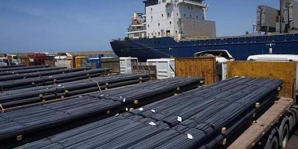 Algeria:Mostaganem port, Over 30 000 tonnes of reinforced concrete exported to US, Canada and UK